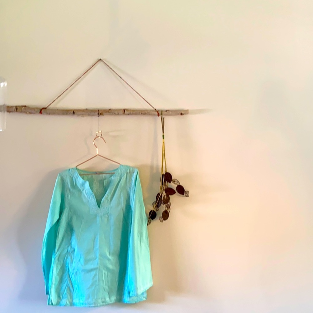 Light sea green short tunic
